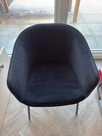 4 zwarte eettafel stoelen, Huis en Inrichting, Ophalen, Zwart, Zo goed als nieuw, Vier