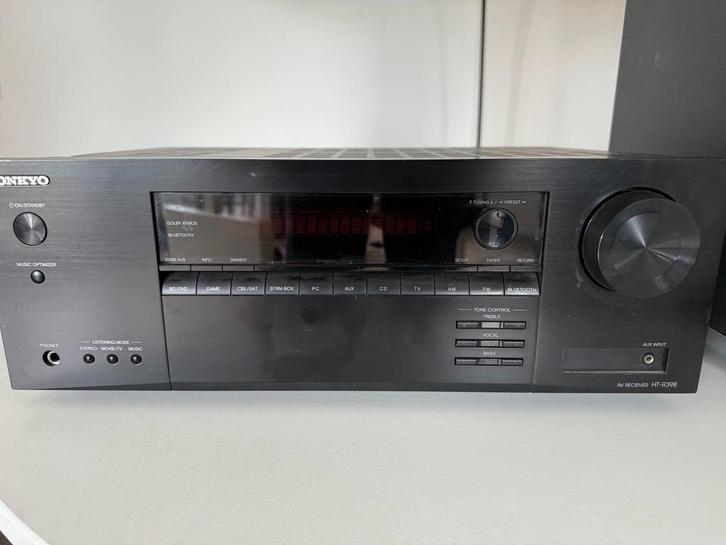 ONKYO HT R398 - 5.1, Audio, Tv en Foto, Versterkers en Receivers, Zo goed als nieuw, 5.1, 120 watt of meer, Onkyo, Ophalen
