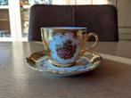 Kop en schotel Limoges style goud, Ophalen