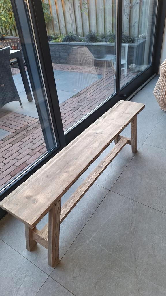 Houten Bankje voor Binnen, Antiek en Kunst, Antiek | Meubels | Stoelen en Banken, Ophalen