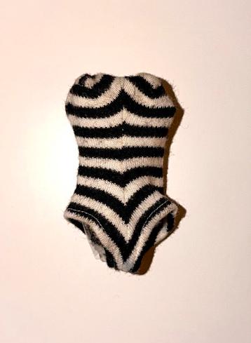 Barbie Ponytail Zebra Badpak 1960 beschikbaar voor biedingen