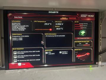 GIGABYTE B250M-D2V INTEL PENTIUM G4560 3.50GHZ 250GB SSD beschikbaar voor biedingen