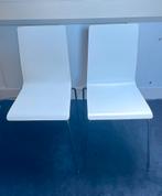 Ikea bureau / eetkamer stoel Martin, Ophalen, Twee, Strak modern tijdloos, Wit