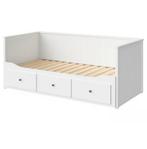 Ikea bed banik, Wit, Tweepersoons, Ophalen of Verzenden, Zo goed als nieuw