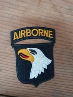 Repro 101st Airborne Patch - Screaming Eagles - Nieuw, Ophalen of Verzenden, Landmacht, Amerika, Embleem of Badge