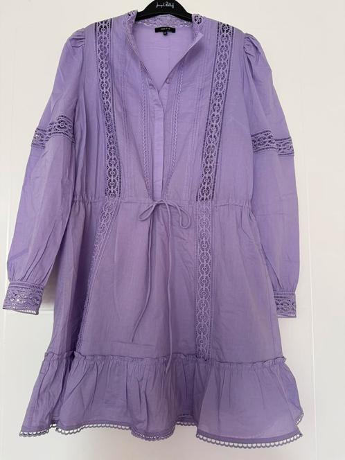 Nikkie Franky jurk, maat 42, Kleding | Dames, Blouses en Tunieken, Zo goed als nieuw, Maat 42/44 (L), Paars, Ophalen of Verzenden