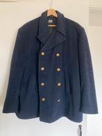 Peacoat 56, cabanne, schippersjas, marine, navy, pea coat, Kleding | Heren, Ophalen of Verzenden, Zo goed als nieuw, Maat 56/58 (XL)
