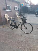Retro fiets met sachs hulp motor, Ophalen
