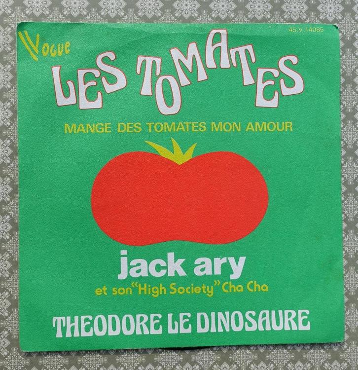 jack ary - les tomates, Cd's en Dvd's, Vinyl Singles, Zo goed als nieuw, Single, 7 inch, Ophalen of Verzenden