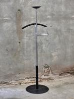 Dressboy vintage. Chroom en zwart metaal, Huis en Inrichting, Woonaccessoires | Kapstokken, Ophalen, 100 tot 150 cm, Zo goed als nieuw