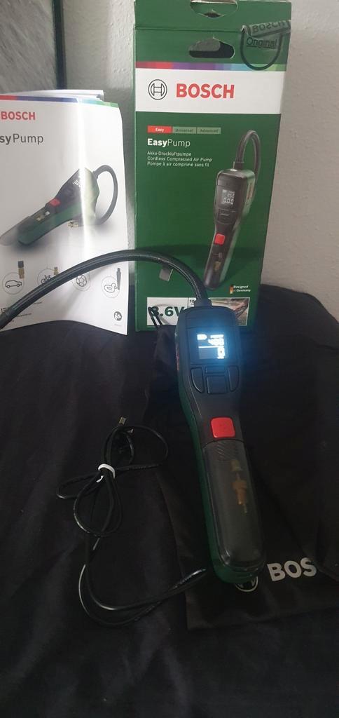 Bosch EasyPump accupomp, Fietsen en Brommers, Fietsaccessoires | Fietspompen, Nieuw, Ophalen of Verzenden