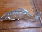 Verzilverde servethouder, vis – koi karper, Ophalen of Verzenden