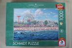 Schmidt Thomas Kinkade - Coney Island NYC legpuzzel (1000), Ophalen of Verzenden, 500 t/m 1500 stukjes, Gebruikt, Legpuzzel