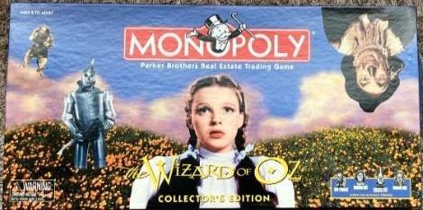 Monopoly Wizard of Oz Collector’s Edition, Hobby en Vrije tijd, Gezelschapsspellen | Bordspellen, Nieuw, Vijf spelers of meer