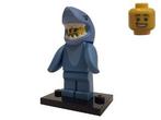 LEGO CMF SERIE 15: Shark Suit Guy, Ophalen of Verzenden, Zo goed als nieuw, Complete set, Lego