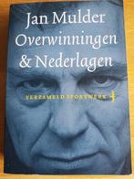 Jan Mulder "Overwinningen & Nederlagen "verzameld Sportwerk., Balsport, Jan Mulder, Ophalen of Verzenden, Zo goed als nieuw