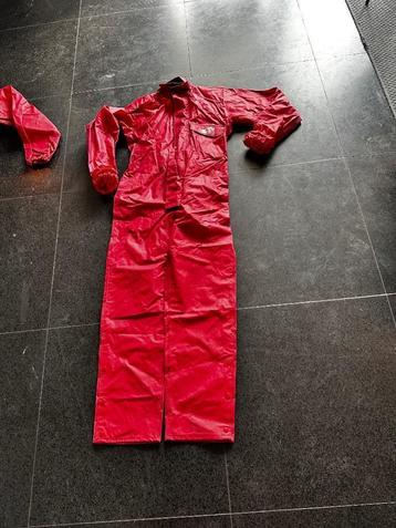 Rood Hein Gericke regen overall maat M  beschikbaar voor biedingen