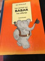 Het verhaal van Babar het olifantje lemniscaat zgan, Boeken, Kinderboeken | Kleuters, Ophalen of Verzenden, Fictie algemeen, Zo goed als nieuw