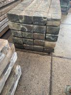 Eikenhouten gebruikte wisselhouten bielzen GEEN teer, Tuin en Terras, Bielzen en Borders, Niet ingevuld, Gebruikt, Ophalen of Verzenden