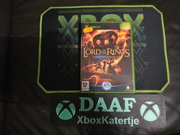 The lord of the rings the third age - Xbox original & X360 beschikbaar voor biedingen