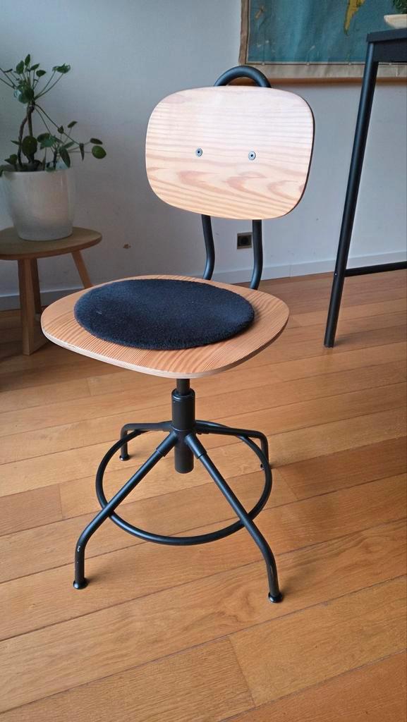 In hoogte verstelbare bureaustoel - Prima staat, Huis en Inrichting, Bureaustoelen, Ophalen