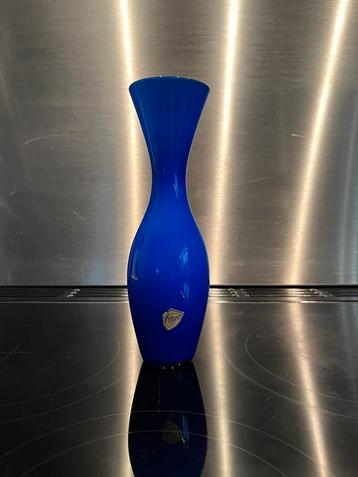 Zweeds kobaltblauw vaas Elme 1970 beschikbaar voor biedingen