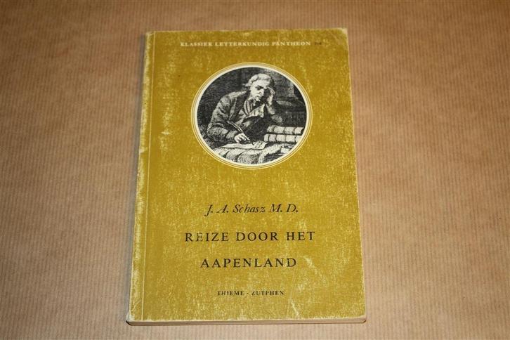 Reize door het Aapenland. J.A. Schasz M.D., Boeken, Literatuur, Gelezen, Ophalen of Verzenden