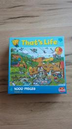 That's life 1000 puzzel 671303, Ophalen of Verzenden, 500 t/m 1500 stukjes, Legpuzzel, Zo goed als nieuw