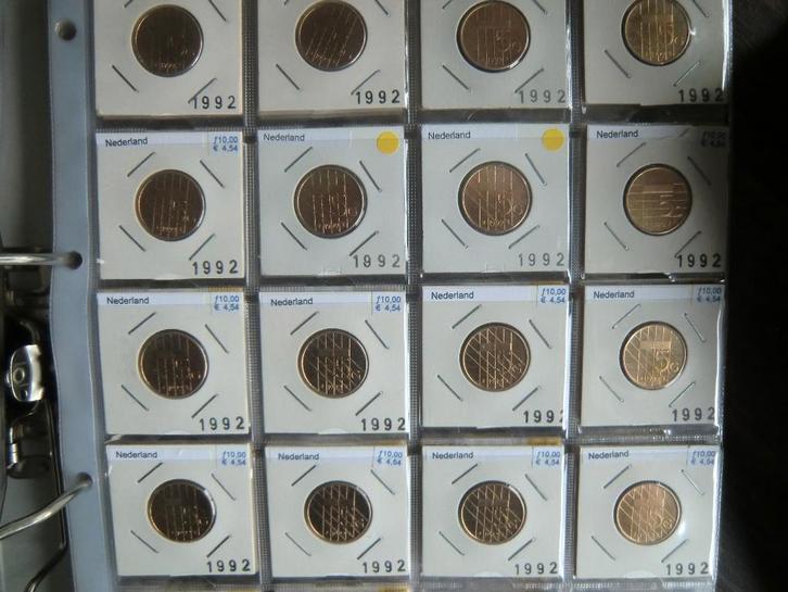 Meerdere U.N.C vijf gulden munten 1988 / 2001, Postzegels en Munten, Munten | Nederland, Losse munt, 5 gulden, Koningin Beatrix