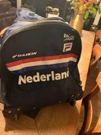 Tas met Wieltjes Team NL KNSB - Sporttas, Blauw, Overige maten, Ophalen of Verzenden, Zo goed als nieuw