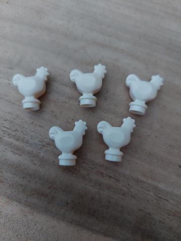 Lego dieren nieuw: Kippen beschikbaar voor biedingen