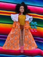 Vintage Barbie Pop met Kleding & Schoenen Setje Compleet Leu, Ophalen of Verzenden