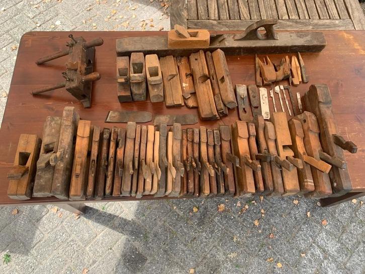 Partij schaven | profielschaven, Antiek en Kunst, Antiek | Gereedschap en Instrumenten, Ophalen