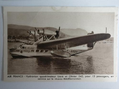 Ansichtkaart van een Air France Lioré et Olivier 242 (A32), Verzamelen, Luchtvaart en Vliegtuigspotten, Gebruikt, Kaart, Foto of Prent