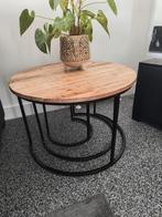 Salontafels, 50 tot 100 cm, Rond, Zo goed als nieuw, Minder dan 50 cm