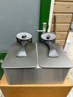 Elite dubbele frituurpan 2x 8L professioneel horeca, 4 liter of meer, Ophalen, Nieuw, Duo-friteuse