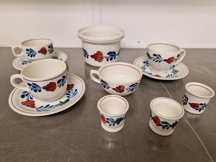 BOERENBONT servies in 1 koop, Antiek en Kunst, Antiek | Servies compleet, Ophalen of Verzenden