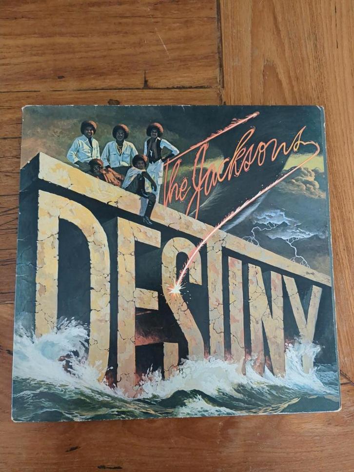 The Jacksons - Destiny LP, Cd's en Dvd's, Vinyl | Pop, Gebruikt, 1960 tot 1980, 12 inch, Ophalen of Verzenden