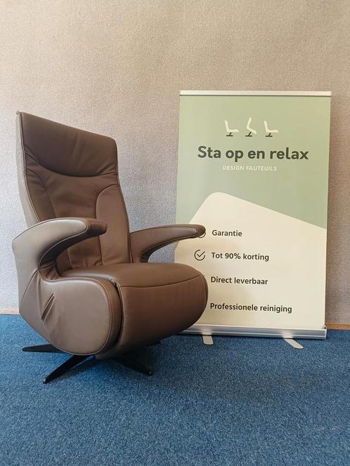 Sta op relax fauteuil De toekomst ALS NIEUW op accu 🔋, Huis en Inrichting, Fauteuils, Zo goed als nieuw, 50 tot 75 cm, Ophalen of Verzenden