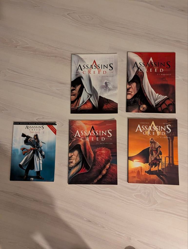Assassin's Creed Stripboeken NL - Complete Serie + The Fall, Boeken, Strips | Comics, Corbeyran & Defali, Complete serie of reeks