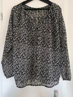 Blouse maat 42/44 zwart/wit, Ophalen of Verzenden, Zo goed als nieuw, Maat 42/44 (L), Overige kleuren