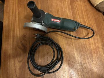 METABO haakse slijper 125mm WE9-125 quick - zeer netjes beschikbaar voor biedingen