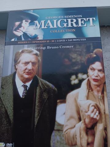 Maigret, series 5, 3x DVD, 540 minuten beschikbaar voor biedingen