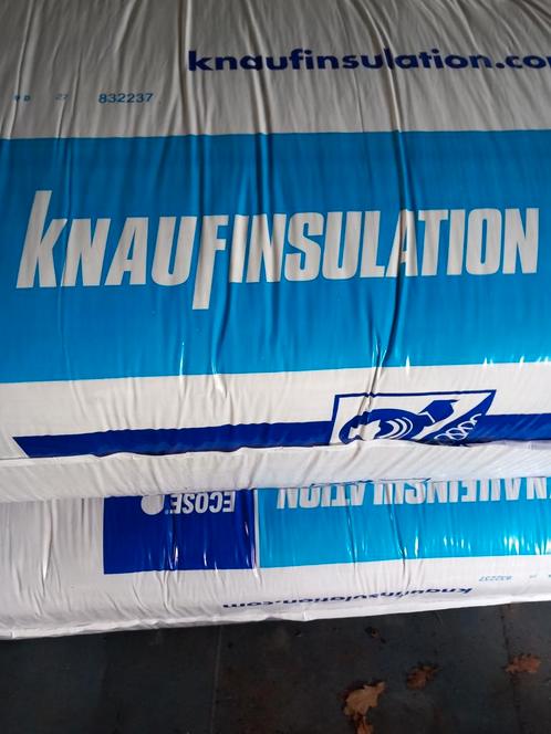 Knauf acoustifit glaswol, Doe-het-zelf en Verbouw, Isolatie en Afdichting, Zo goed als nieuw, Glaswol, 12 cm of meer, 15 m² of meer
