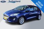 Ford Fiesta 1.0 EcoBoost 100 PK Titanium | Inclusief nieuwe, Voorwielaandrijving, Gebruikt, Blauw, 23 km/l
