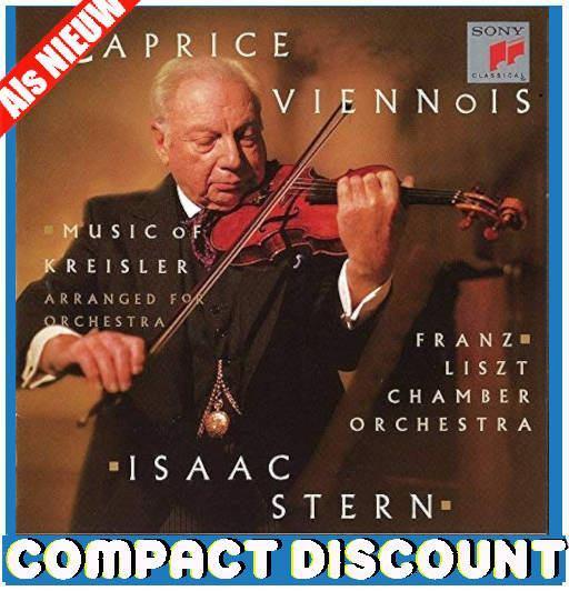 CD Isaac Stern - Caprice Viennois Kreisler Liszt / NIEUW SBM, Cd's en Dvd's, Cd's | Klassiek, Zo goed als nieuw, Orkest of Ballet