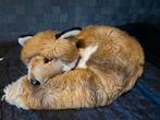 Liggende vintage vos metk Steiff, Verzamelen, Beren en Cherished Teddies, Ophalen of Verzenden, Zo goed als nieuw, Stoffen beer