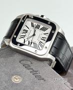 Cartier Santos 100 XL 2656. Met Reis doosje., Sieraden, Tassen en Uiterlijk, Horloges | Heren, Cartier, Cartier, Polshorloge, Ophalen of Verzenden