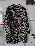 Panterprint mantel van Patty Brard, Kleding | Dames, Bruin, Maat 46/48 (XL) of groter, Ophalen of Verzenden, Zo goed als nieuw