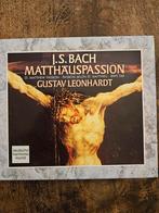 Bach - Matthäuspassion - Gustav Leonhardt - Boxset, Cd's en Dvd's, Kamermuziek, Boxset, Ophalen of Verzenden, Zo goed als nieuw